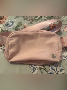 NWT lululemon athletica Light Pink Crossbody Sling